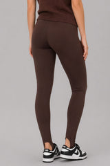 Calça Legging Com Pezinho Flanelada