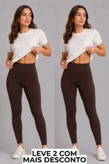 Calça Legging Flanelada