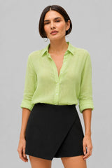 Camisa Feminina Algodão Mujer