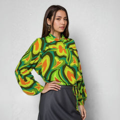 Camisa Feminina Manga Longa Cris