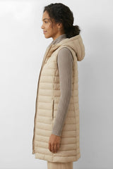 Colete Feminino Alongado Puffer Fashion