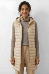 Colete Feminino Alongado Puffer Fashion