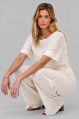 Conjunto De Linho Feminino Calça e Blusa Josi