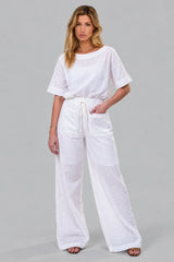 Conjunto De Linho Feminino Calça e Blusa Josi