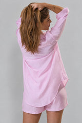 Conjunto De Linho Feminino Short e Blusa Mavi