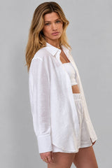 Conjunto De Linho Feminino Short e Blusa Mavi