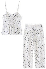Conjunto Feminino Calça e Blusa Poá