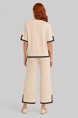 Conjunto Feminino Calça e Blusa Sweater
