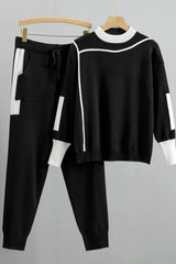 Conjunto Feminino Calça e Blusa Tricot Jake
