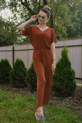 Conjunto Feminino Fresco Marrom Veraneio