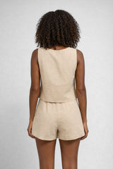 Conjunto Feminino Linho Rosangela