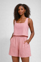 Conjunto Feminino Linho Rosangela