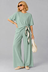 Conjunto Modal Tech Calça E Blusa Ananda