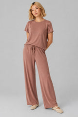 Conjunto Modal Tech Calça E Blusa Jane