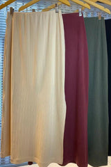 Conjunto Saia e Blusa Canelada Sofia