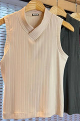 Conjunto Saia e Blusa Canelada Sofia