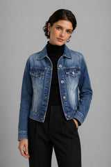 Jaqueta Jeans Feminina Marilei