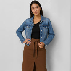 Jaqueta Jeans Feminina Marilei