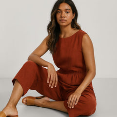 Macacão Feminino Boca Larga Any