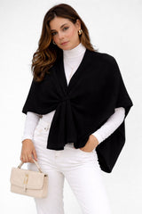 Poncho Feminino Tricot Herica