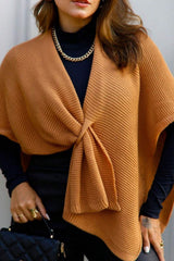 Poncho Feminino Tricot Herica