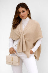 Poncho Feminino Tricot Herica