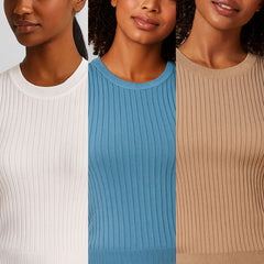 Regata Feminina Canelada Lana - COMPRE 2 LEVE 3