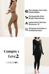 Kit Roupa Térmica Feminina - Aquece Sem Volume e Sem Marcas | Compre 1 Leve 2