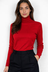 Suéter Feminino Tricot Gola Alta Hery