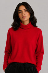 Suéter Feminino Tricot Gola Alta Hery