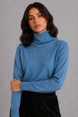 Suéter Feminino Tricot Gola Alta Hery