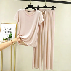 Conjunto Modal Tech Calça E Blusa Jane