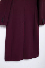 Trench Coat Feminino Borgonha Vic