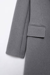 Trench Coat Feminino Cinza Vic