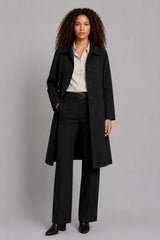 Trench Coat Feminino Preto Bali