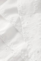 Vestido Curto Branco Laise Forrado Marilene