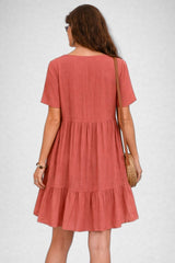 Vestido Curto Vintage Anarri