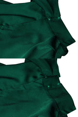 Vestido Midi Cetim Gola Alta Clarice
