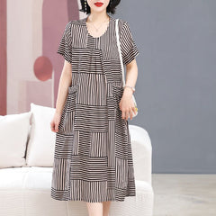 Vestido Midi Fresco Ines Estampa 06 / P (36-38) Vestidoinessembrinde