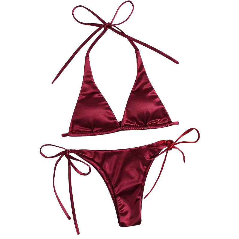 Biquíni Cintilante Metalizado Cortininha Jack - Coradon