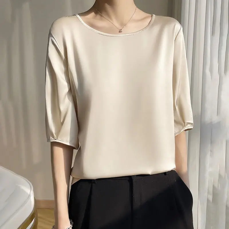 Blusa Feminina De Seda Elise FLASH