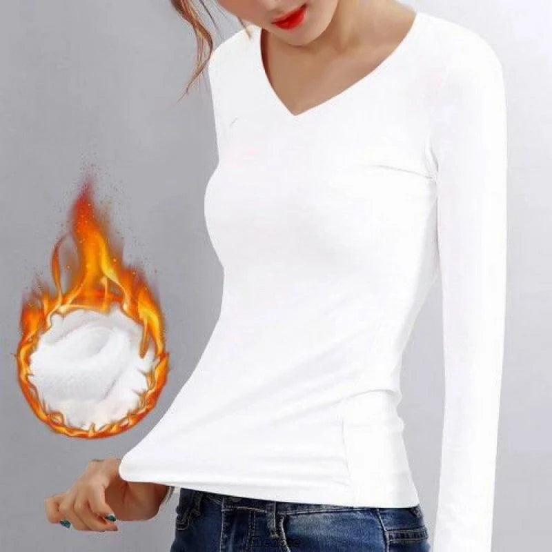 Blusa Feminina Térmica Manga Longa Hot - Coradon