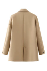 Blazer Feminino Alfaiataria Alongado Elegance