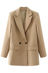 Blazer Feminino Alfaiataria Alongado Elegance