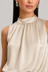 Blusa De Seda Feminina Chanel