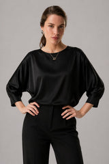 Blusa De Seda Feminina Pedrita