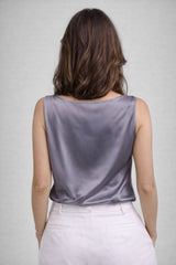 Blusa De Seda Feminina Paula
