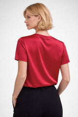 Blusa De Seda Feminina Maya
