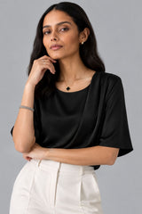 Blusa Feminina De Cetim Kloe