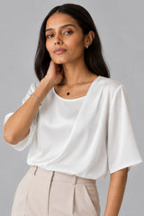 Blusa Feminina De Cetim Kloe